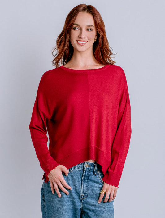 Kerisma "Lawson" Top- Scarlet