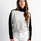 Kerisma "Berkman” Turtleneck Top - Heather/Black