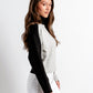 Kerisma "Berkman” Turtleneck Top - Heather/Black