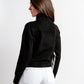 Kerisma "Berkman” Turtleneck Top - Heather/Black