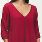 Kerisma “Fawn” Mock Top - Holly Berry