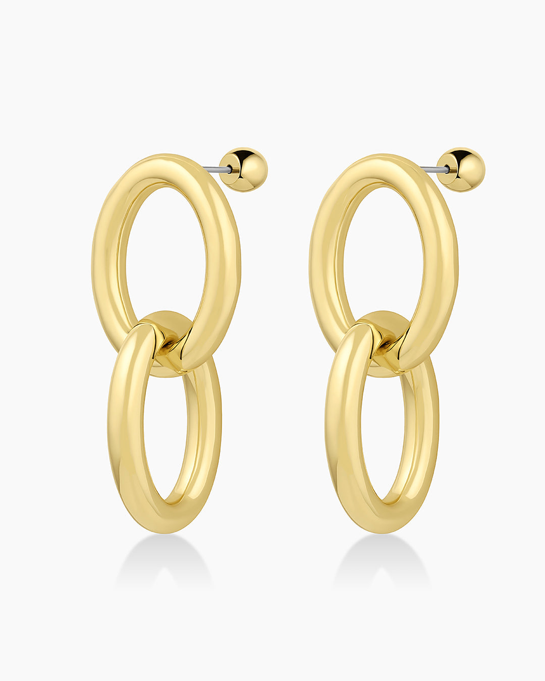 Gorjana Lou Drop Earrings-Gold