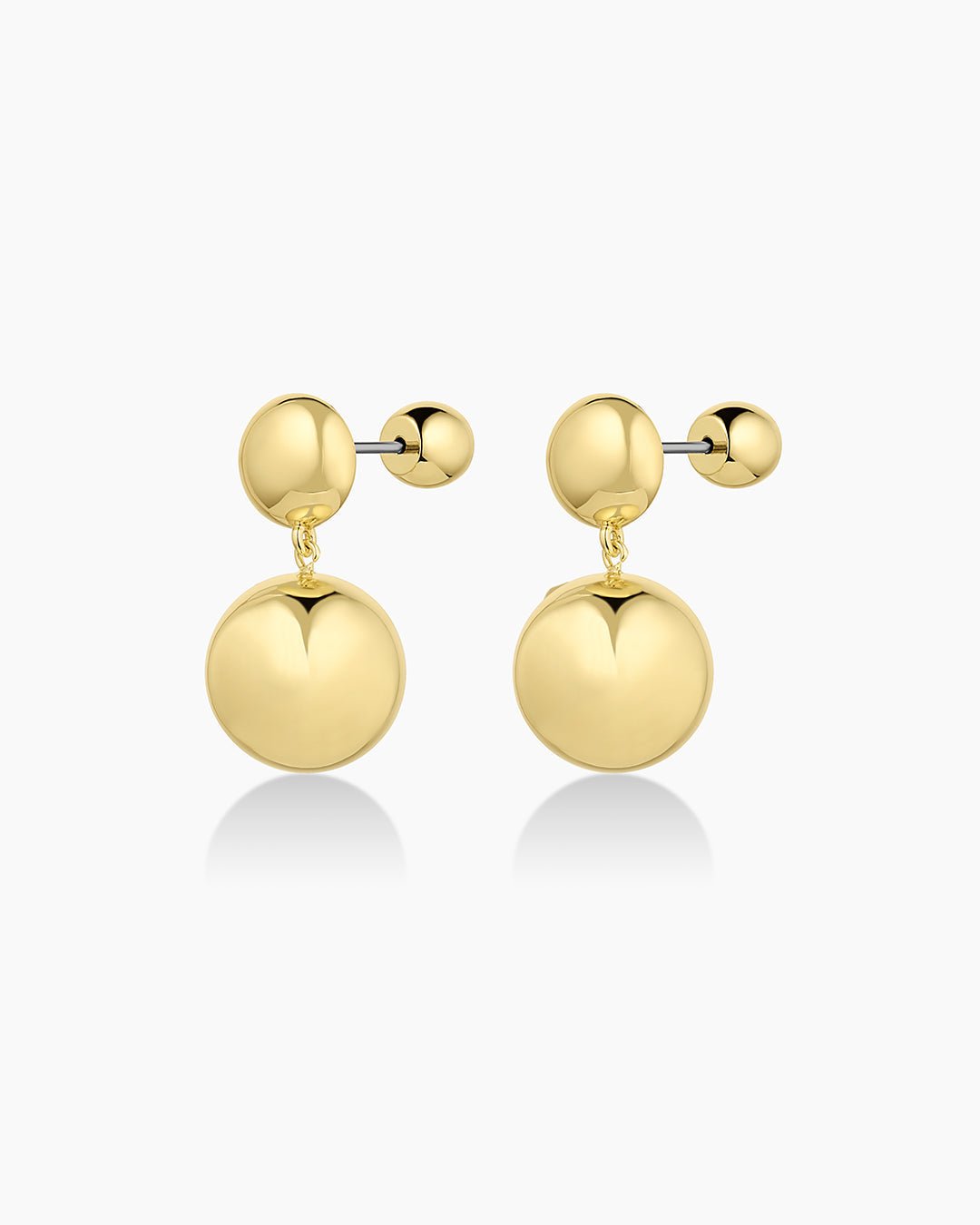 Gorjana Newport Drop Earrings-Gold