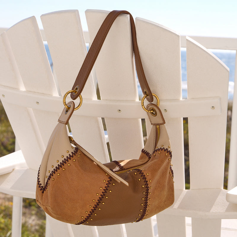 Hobo Bags “Opal" Mini Shoulder Bag-Timber Brown