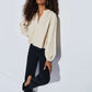 Nation LTD "Maya" V-Neck Top-Parchment