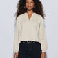 Nation LTD "Maya" V-Neck Top-Parchment