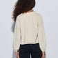 Nation LTD "Maya" V-Neck Top-Parchment
