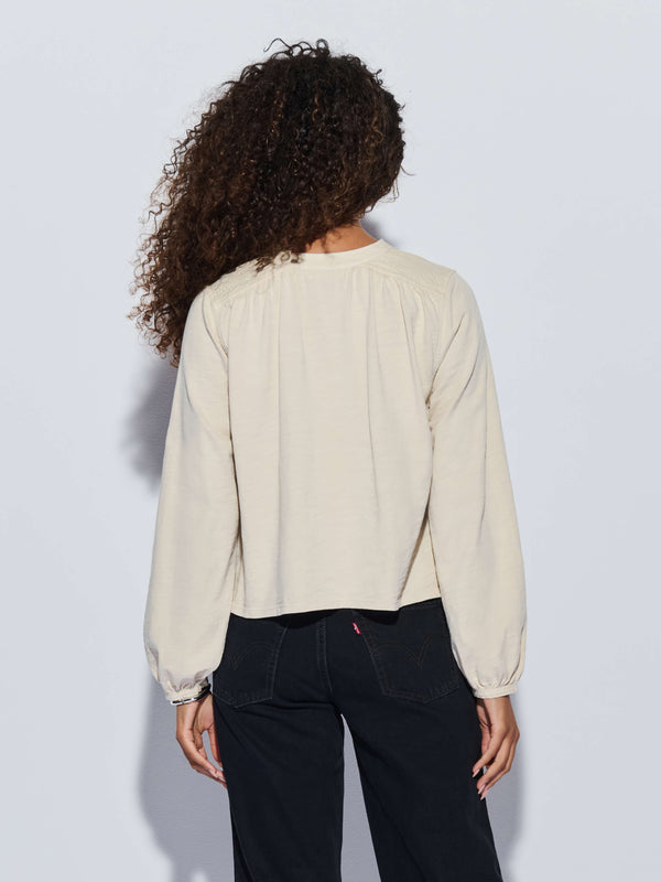 Nation LTD "Maya" V-Neck Top-Parchment