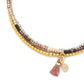 Scout Curated Wears "Chromacolor" Miyuki Bracelet Trio - Bronze Multi/Gold