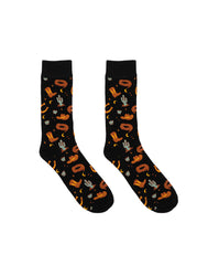 Living Royal Men's Bamboo Crew Socks-Rodeo