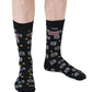 Living Royal Men's Bamboo Crew Socks-Grill Master