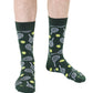 Living Royal Men's Bamboo Crew Socks-Tennis