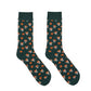 Living Royal Men's Bamboo Crew Socks-Basketball
