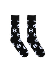 Living Royal Men's Bamboo Crew Socks-Soccer