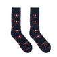 Living Royal Men's Bamboo Crew Socks-Baseball