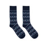 Living Royal Men's Bamboo Crew Socks-Reindeer