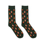Living Royal Men's Bamboo Crew Socks- Nutcracker