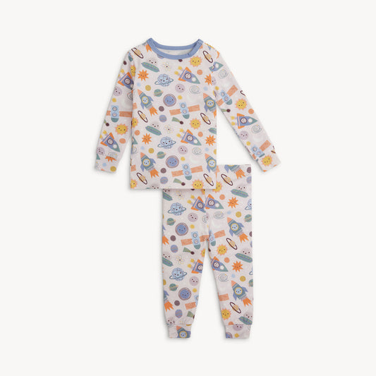 Magnetic Me "Let's Rocket" Modal L/S Pajamas