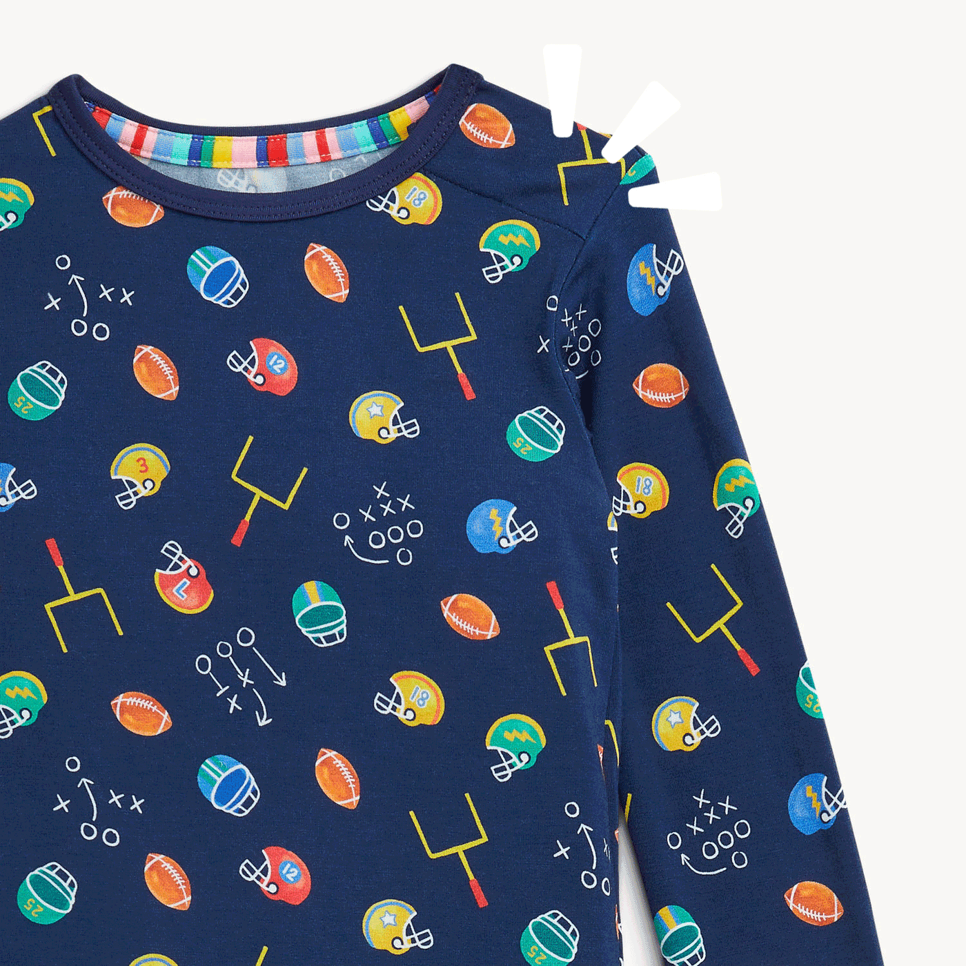 Magnetic Me "First Down Fun" Magnetic PJ Set