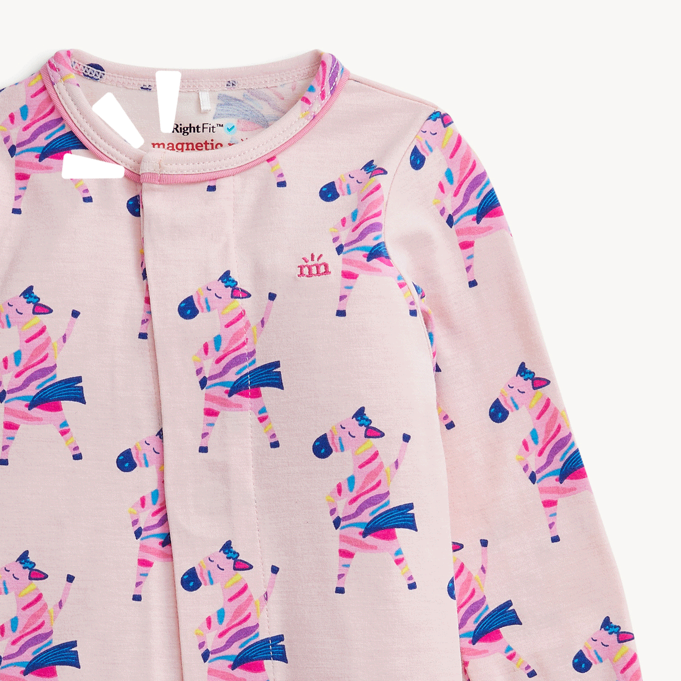 Magnetic Me "Everybody Prance Now" Magnetic Convertible Coverall-Pink