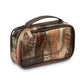 Stephanie Johnson "Miami" Claire Medium Makeup Case-Clearly Tortoise