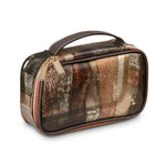 Stephanie Johnson "Miami" Claire Medium Makeup Case-Clearly Tortoise