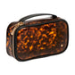 Stephanie Johnson "Miami" Claire Medium Makeup Case-Clearly Tortoise