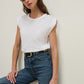 Nation LTD "Michaela" Tee-Optic White