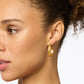 Julie Vos Madison Hoop- Gold