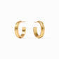 Julie Vos Madison Hoop- Gold