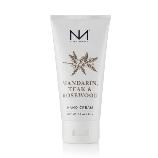 Niven Morgan "Mandarin Teak & Rosewood" Travel Hand Cream - 2.6oz