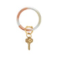 Oventure Big O® Leather Key Ring - Ombré Mixed Metal