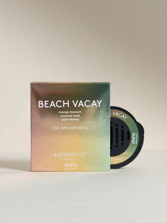 Pura Car Refill-"Moodcast" -Beach Vacay