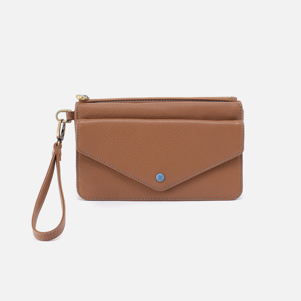 Hobo Bags “Goldie” Wristlet-Brown Sugar