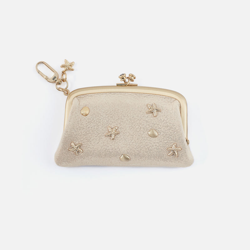 Hobo Bags "Cheer" Pouch-Sand Shimmer