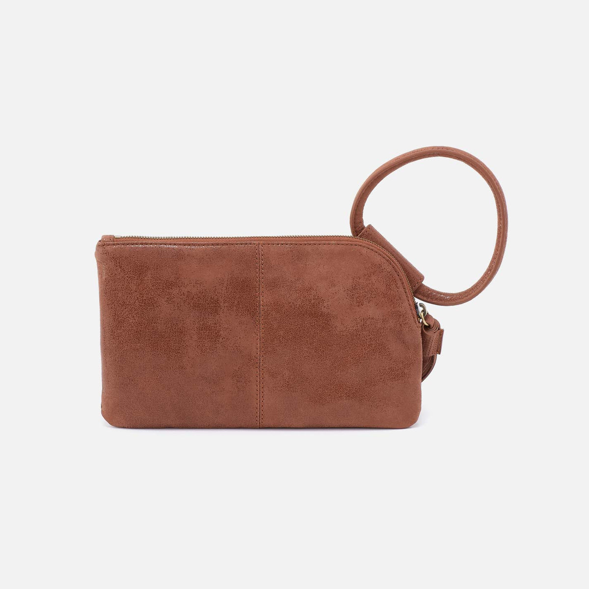 Hobo Bags "Sable" Wristlet- Burnished Saddle