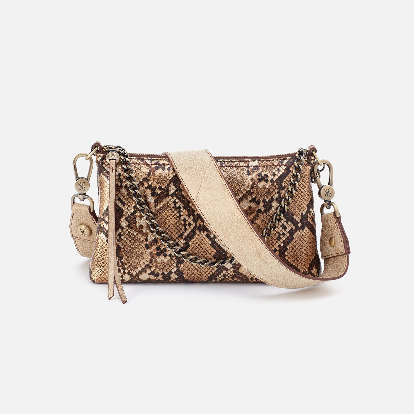 Hobo Bags "Darcy" Crossbody-Golden Snake