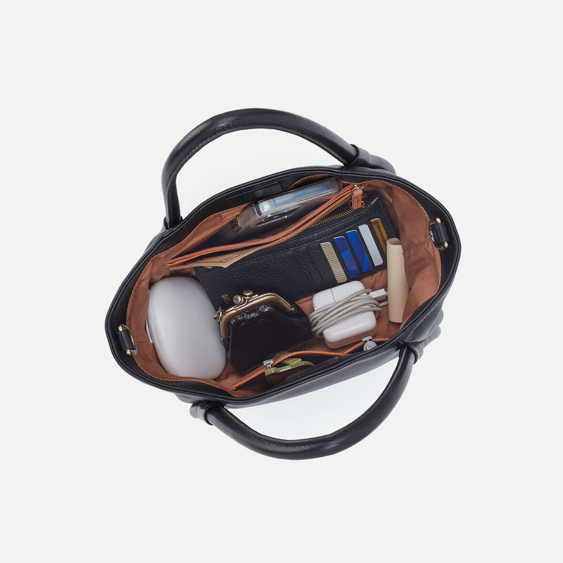 Hobo Bags "Margot" Satchel-Burnished Caramel Caning