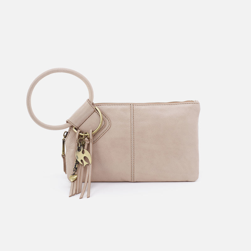 Hobo Bags "Sable" Wristlet- Stone Gloss