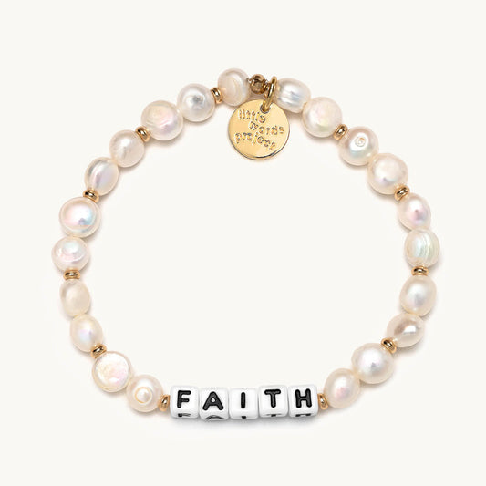 Little Words Project "Faith" - Freshwater Pearl