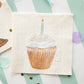 Hester & Cook "Cupcake" Cocktail Napkin