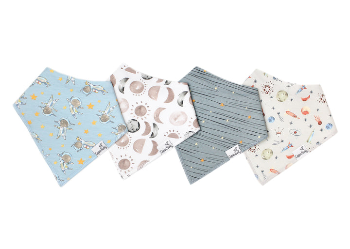 Copper Pearl Baby Bandana Bib Set-Neil