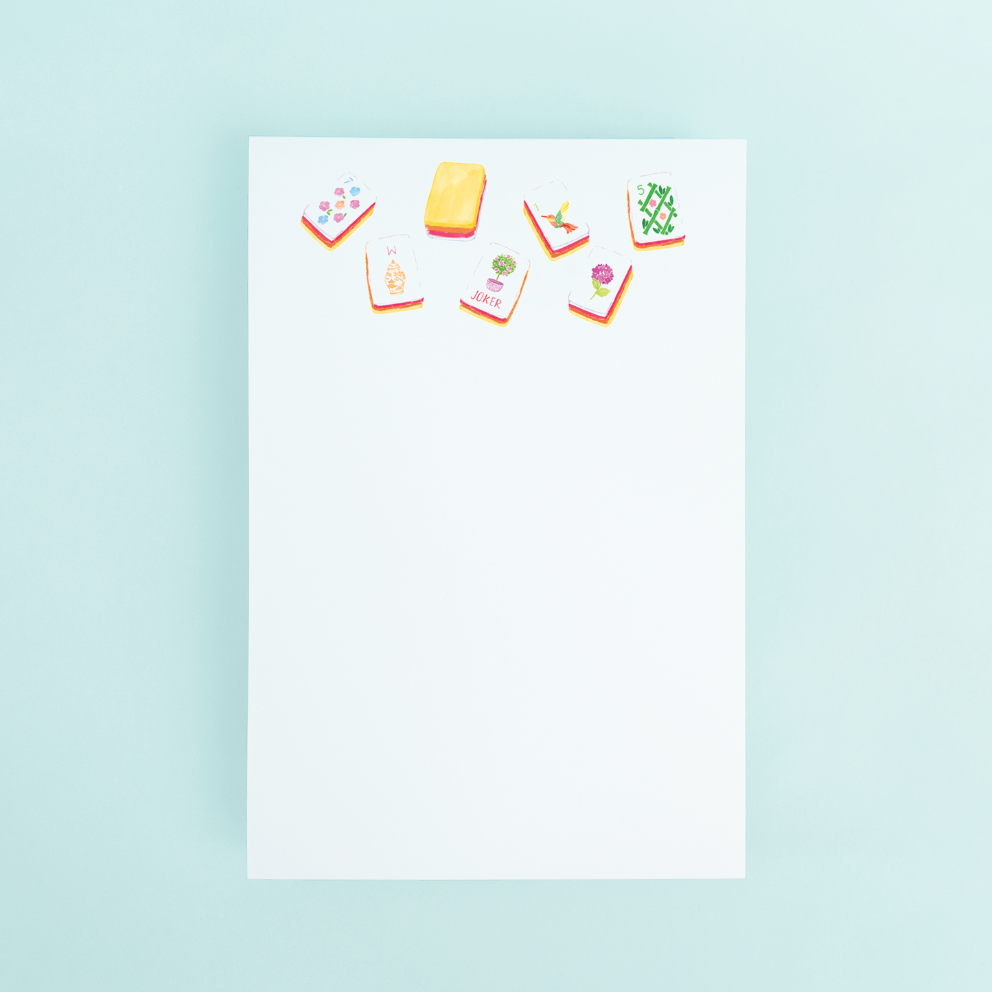 Taylor Paladino Mahjong Notepad-Sunset Tiles