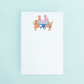Taylor Paladino “Dogs Playing Mahjong” Notepad