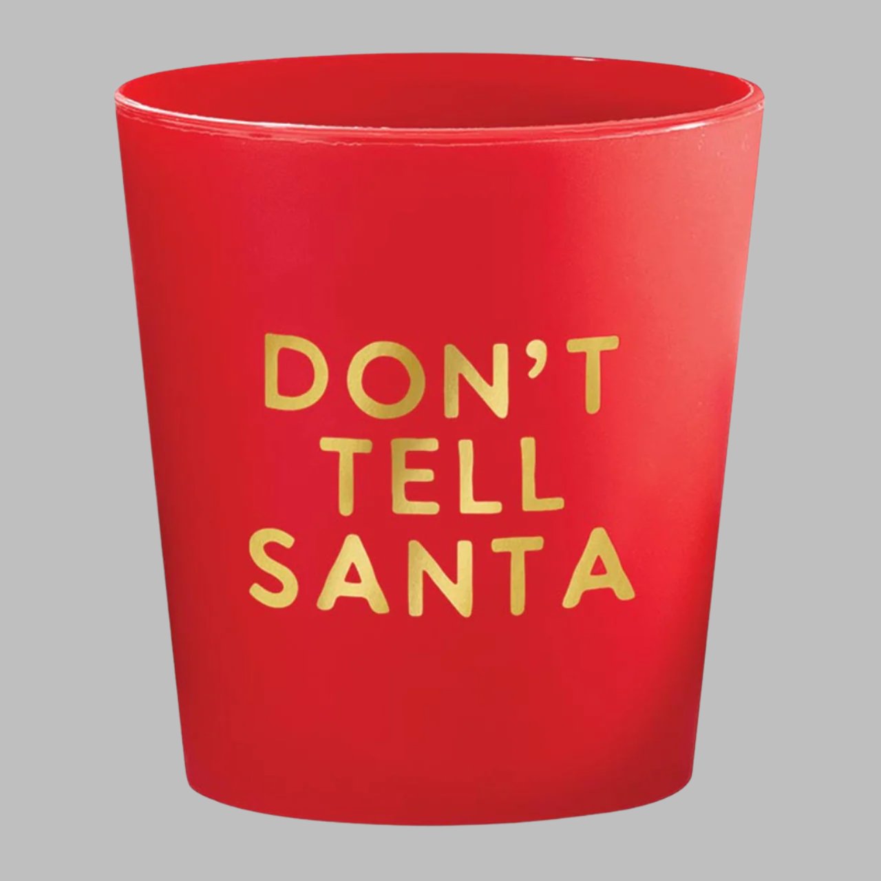 Slant "Don't Tell Santa" Shot Cups (Pack of 10)