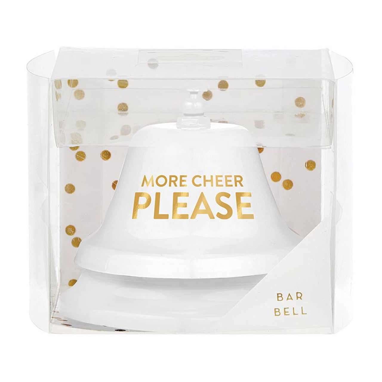 Slant Bar Bell - "More Cheer Please"