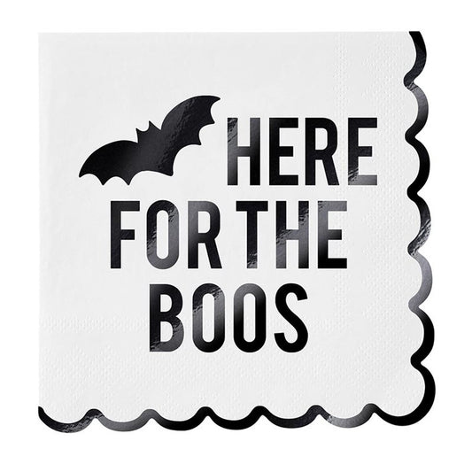 Slant "Here For The Boos" Napkin (Pack of 20)