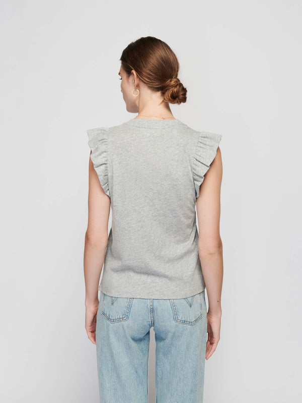 Nation LTD "Paulette" Tank-Heather Grey