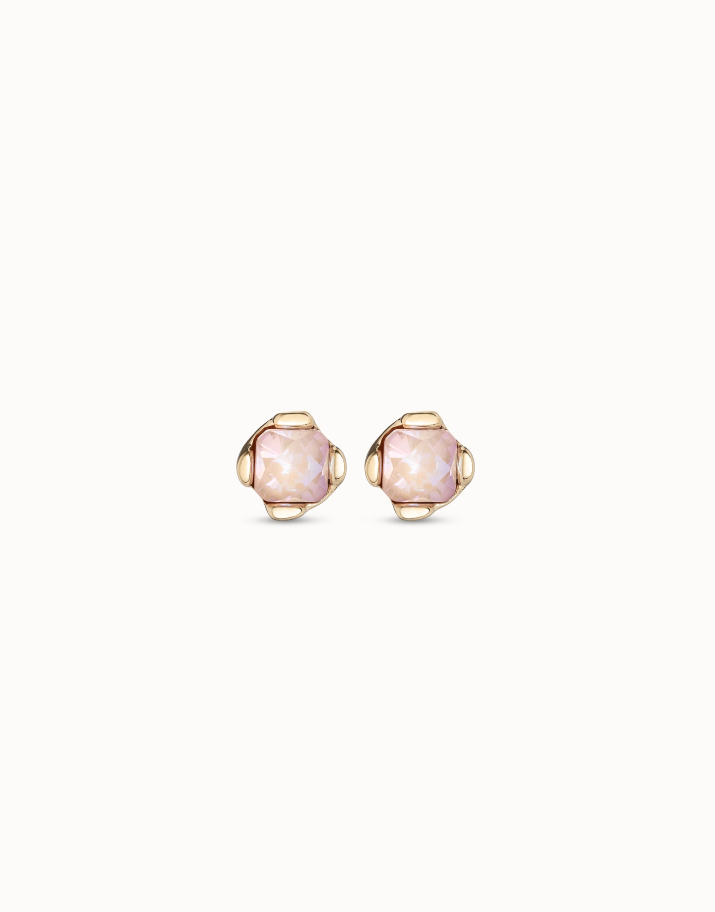 Uno de 50 "Aura Pink" Earrings-Gold