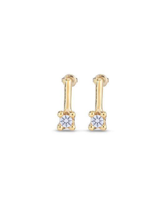 Uno de 50 "Divine" Earrings-Gold